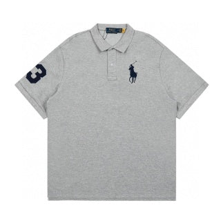 Ralph Lauren Big Pony Number Patch Piqué Polo Shirt