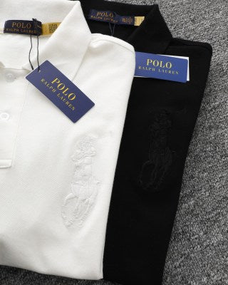 Ralph Lauren Heavyweight Cotton Embroidered Polo Shirt