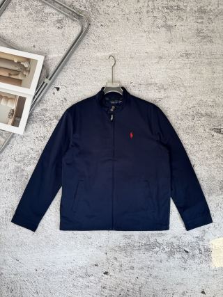 Ralph Lauren Classic Outerwear Stand Collar Zip Jacket
