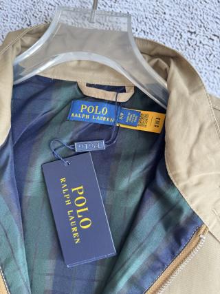 Ralph Lauren Classic Outerwear Stand Collar Zip Jacket