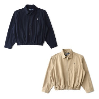 Ralph Lauren Outerwear Oversized Cotton Vintage Zip Jacket