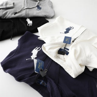 Ralph Lauren Heritage Outerwear Big Pony Hooded Zip Jacket