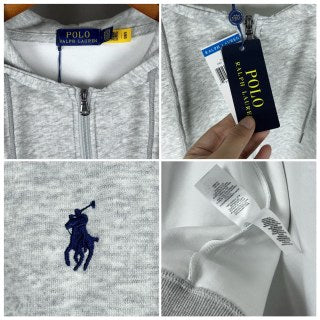 Ralph Lauren Essential Outerwear Hooded Full Zip Sweatshirt Jacket
