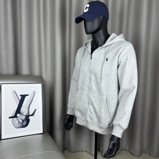 Ralph Lauren Essential Outerwear Hooded Full Zip Sweatshirt Jacket