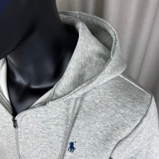 Ralph Lauren Essential Outerwear Hooded Full Zip Sweatshirt Jacket