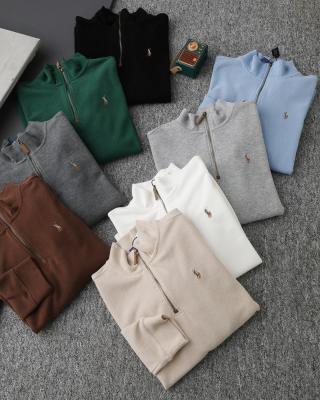 Ralph Lauren Sweatshirt Color Pony Embroidered Half-Zip Pullover