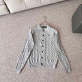 Ralph Lauren Cable Knit Collared Cardigan Sweater