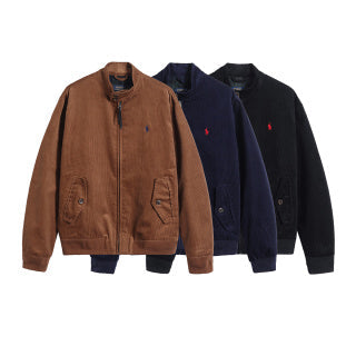Ralph Lauren Heritage Outerwear Corduroy Harrington Jacket