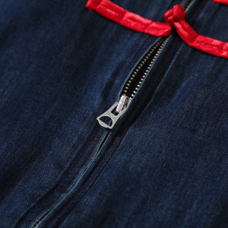 Ralph Lauren Heritage Outerwear Denim Mandarin Jacket