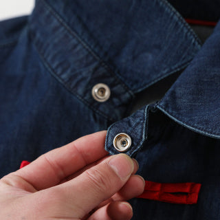 Ralph Lauren Heritage Outerwear Denim Mandarin Jacket