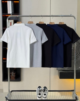 Ralph Lauren Classic Logo Cotton Knit Polo Shirt