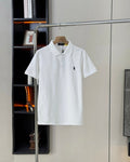 Ralph Lauren Classic Logo Cotton Knit Polo Shirt