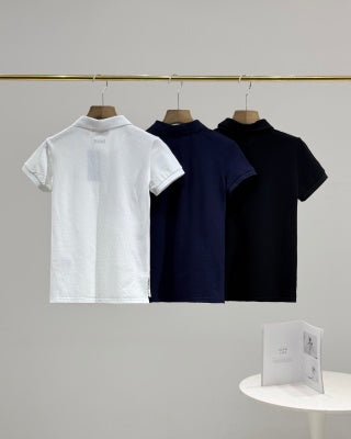Ralph Lauren Women's Five Button Cotton Polo Shirt
