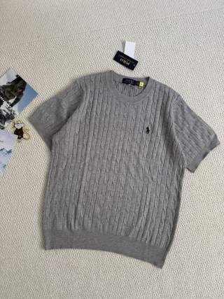 Ralph Lauren Cable Knit Short Sleeve Sweater
