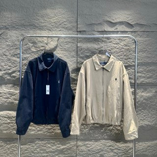 Ralph Lauren Outerwear Oversized Cotton Collared Jacket