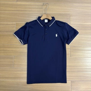 Ralph Lauren Contrast Trim Mesh Polo Shirt