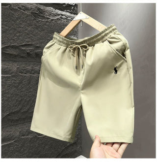 Ralph Lauren Pants Embroidered Pony Drawstring Casual Shorts