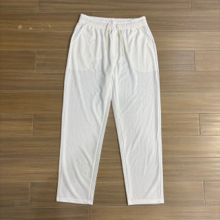 Ralph Lauren Pants Ribbed-Waist Slim Straight Casual Trousers