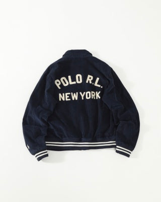 Ralph Lauren Outerwear Collegiate Corduroy Snap Jacket