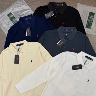 Ralph Lauren Classic Fit Long Sleeve Polo Shirt